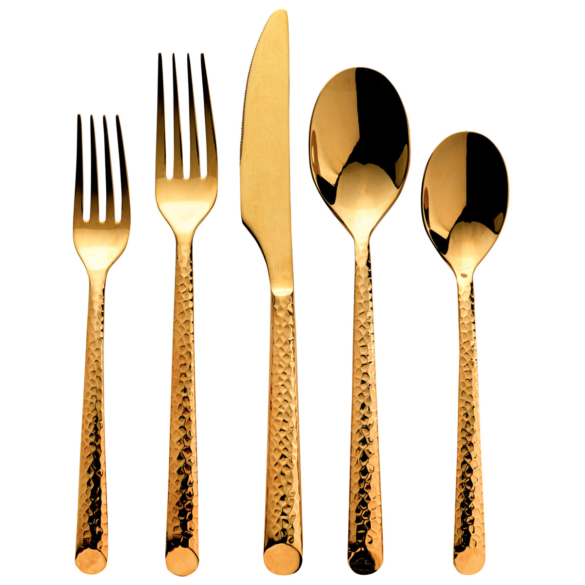 Vikko Crown Onyx Flatware, 20 Piece Set, Service For 4 - Assorted Colors