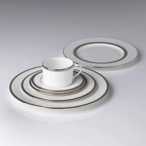 Kate Spade by Lenox Sonora Knot Bone China Dinnerware, Platinum Rim Design, Assorted Pieces