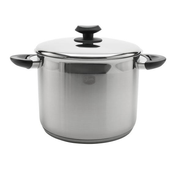 YBM Home Classic Tri Ply Stainless Steel Stockpot with SS Lid - Assorted Sizes