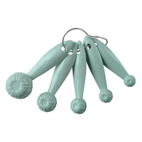 Nordic Ware Sea Glass Spoons Bundt Measuring, Set of 5