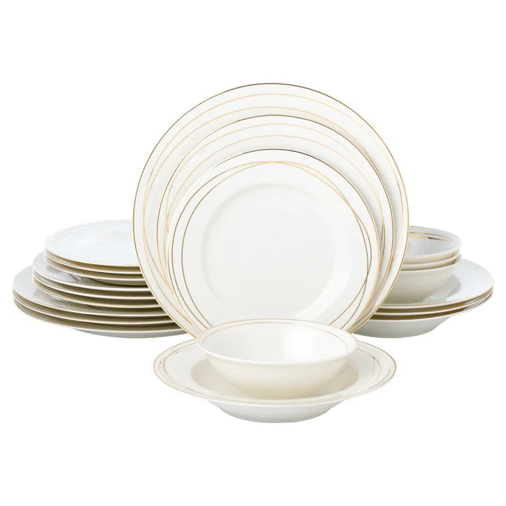 Joseph Sedgh Sisi Bone China 20 Piece Dinnerware Set, Service for