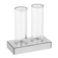 Waterdale MetaLucite Salt & Pepper Shaker, Silver