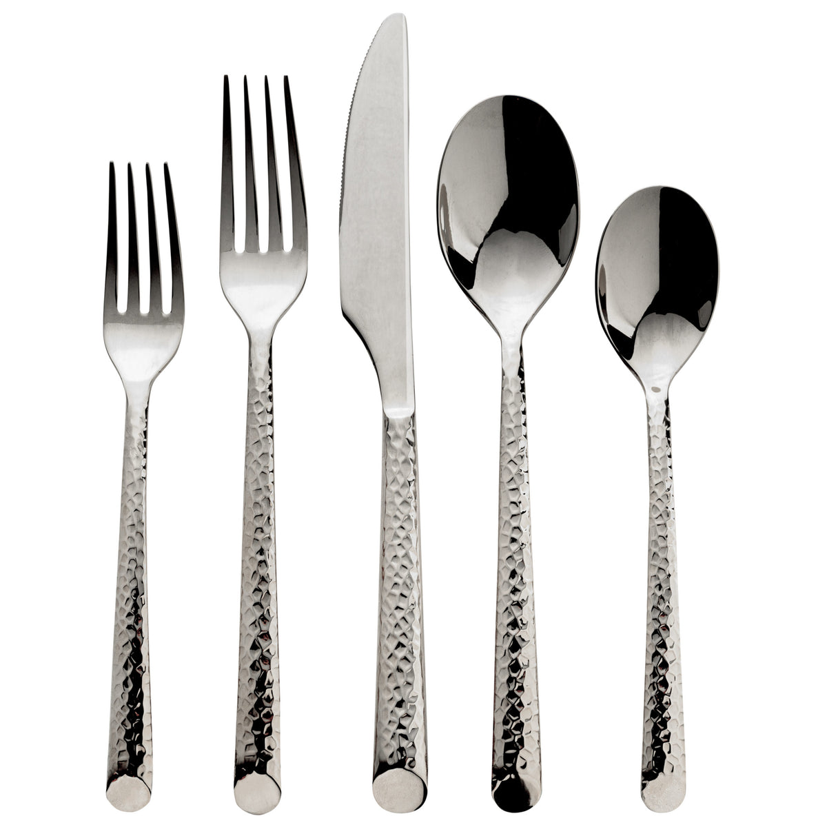 Vikko Crown Onyx Flatware, 20 Piece Set, Service For 4 - Assorted Colors