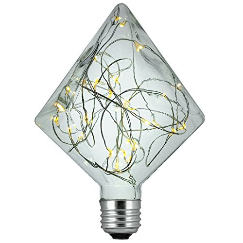 Sunlite LED Fairy Bulb String Light Decorative Lightbulb - Sukkah Light - Assorted Styles and Colors