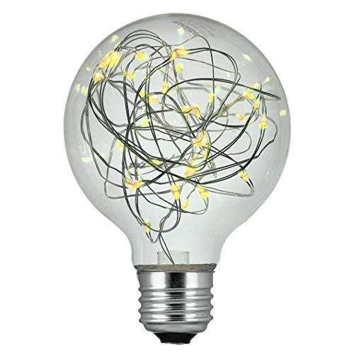 Sunlite LED Fairy Bulb String Light Decorative Lightbulb - Sukkah Light - Assorted Styles and Colors