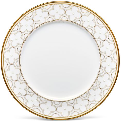 Noritake Trefolio Gold Fine Bone China, Assorted Style Plates