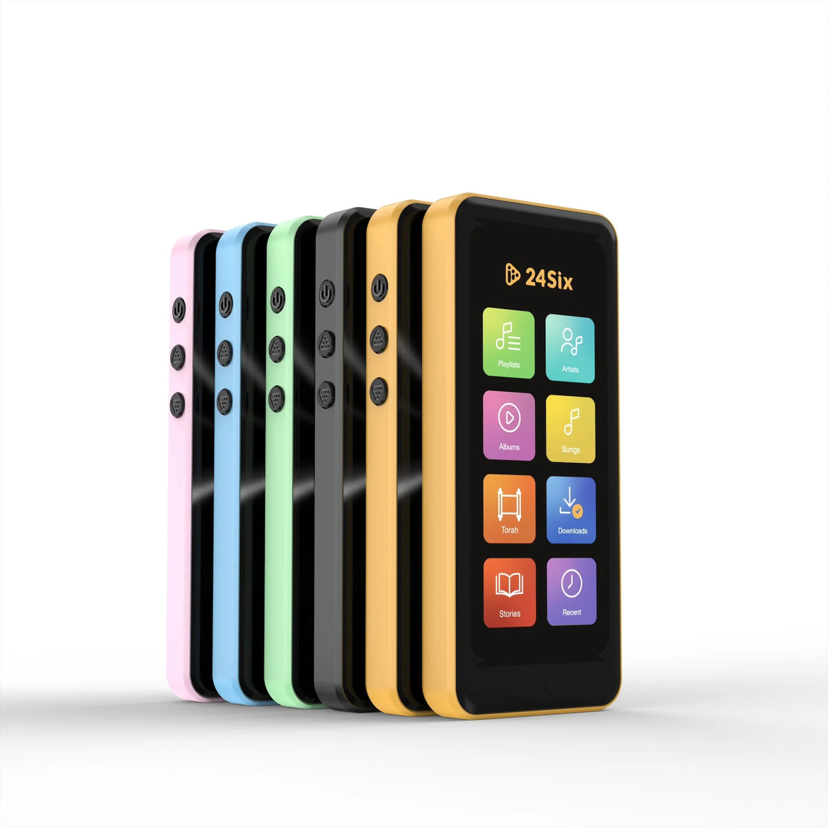 24Six Solo2 Mp3 Player, Assorted Colors