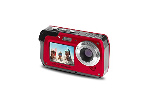 Minolta 48 MP Dual Screen Waterproof Digital Camera - Assorted Colors