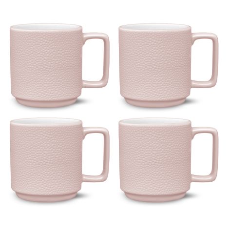 Noritake ColorTex Porcelain Dinnerware Set of 4 16oz Mug - Assorted Colors