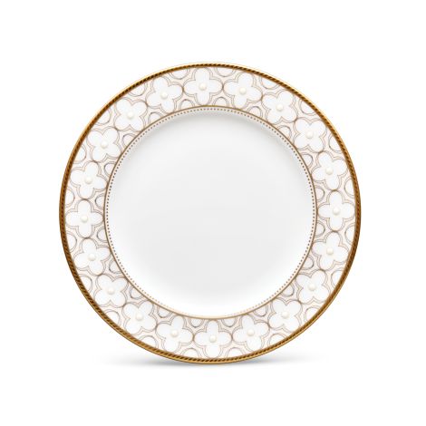 Noritake Trefolio Gold Fine Bone China, Assorted Style Plates