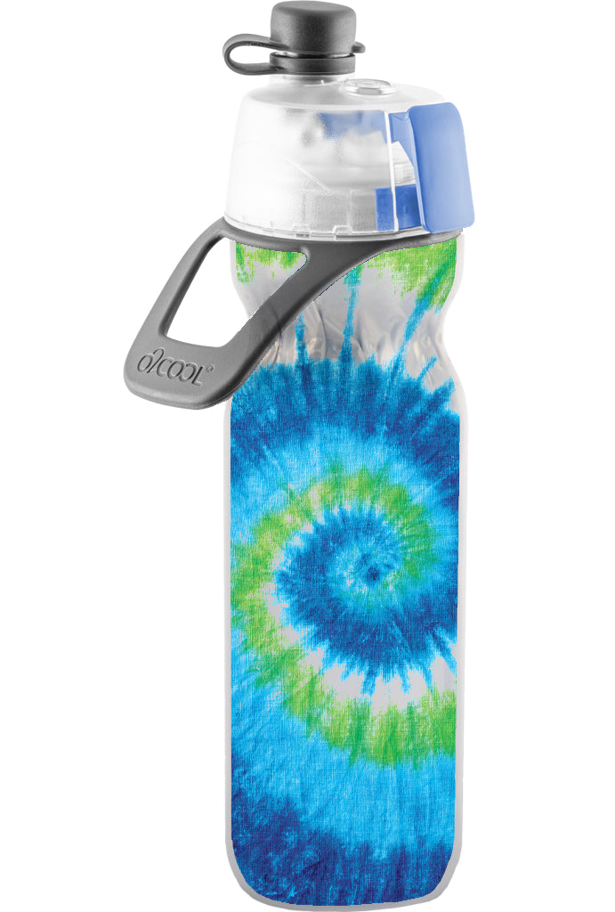 O2COOL Mist 'N Sip 20oz Insulated Misting Water Bottle With No Leak Pull Top Spout - Assorted Colors