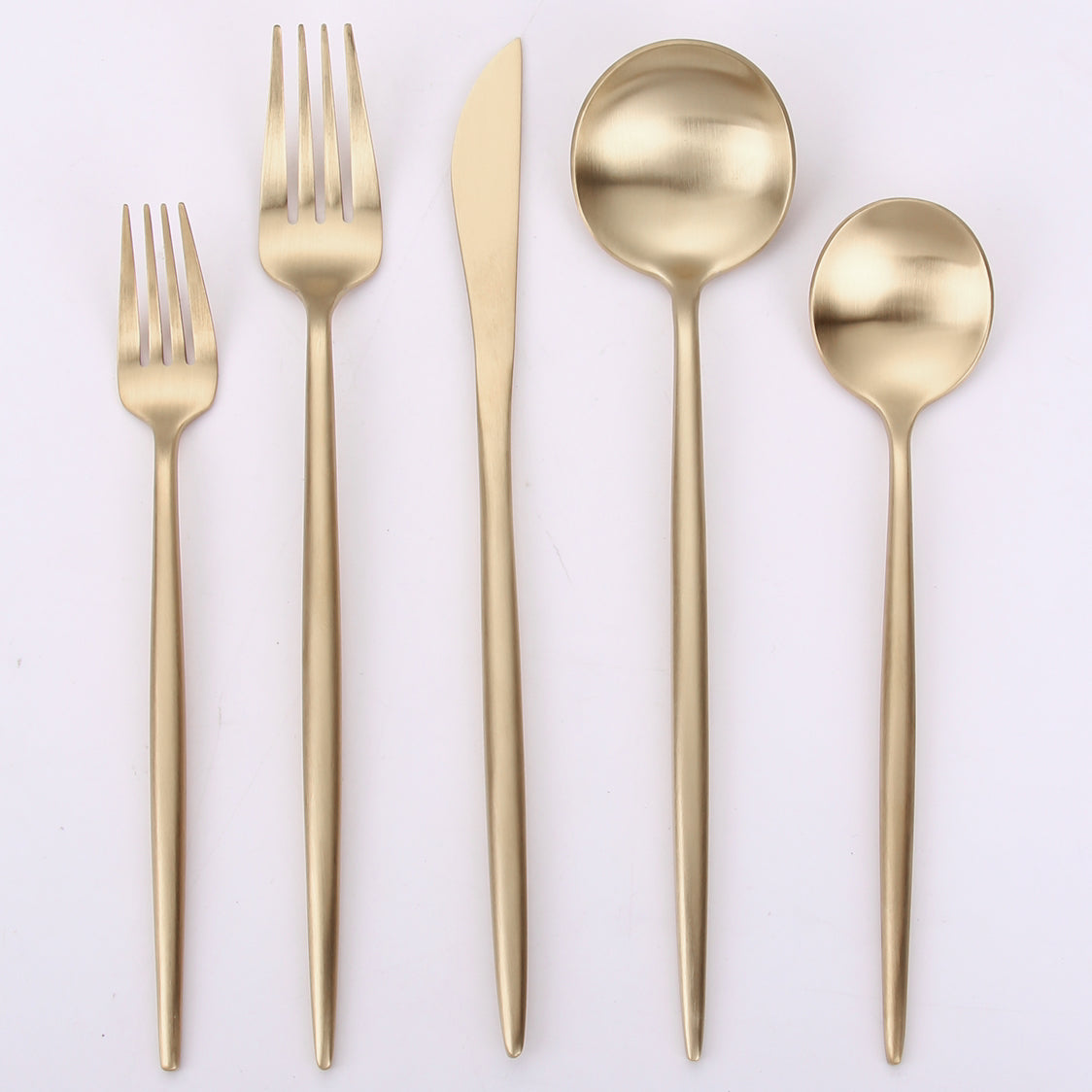 Vikko Dine Vera Two Tone Flatware, 20 Pc Set, Service for 4, 18/10 - Assorted Styles