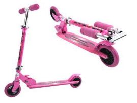 ChromeWheels 2-Wheel Foldable Kick Scooter with Kickstand Scooter - Assorted Colors