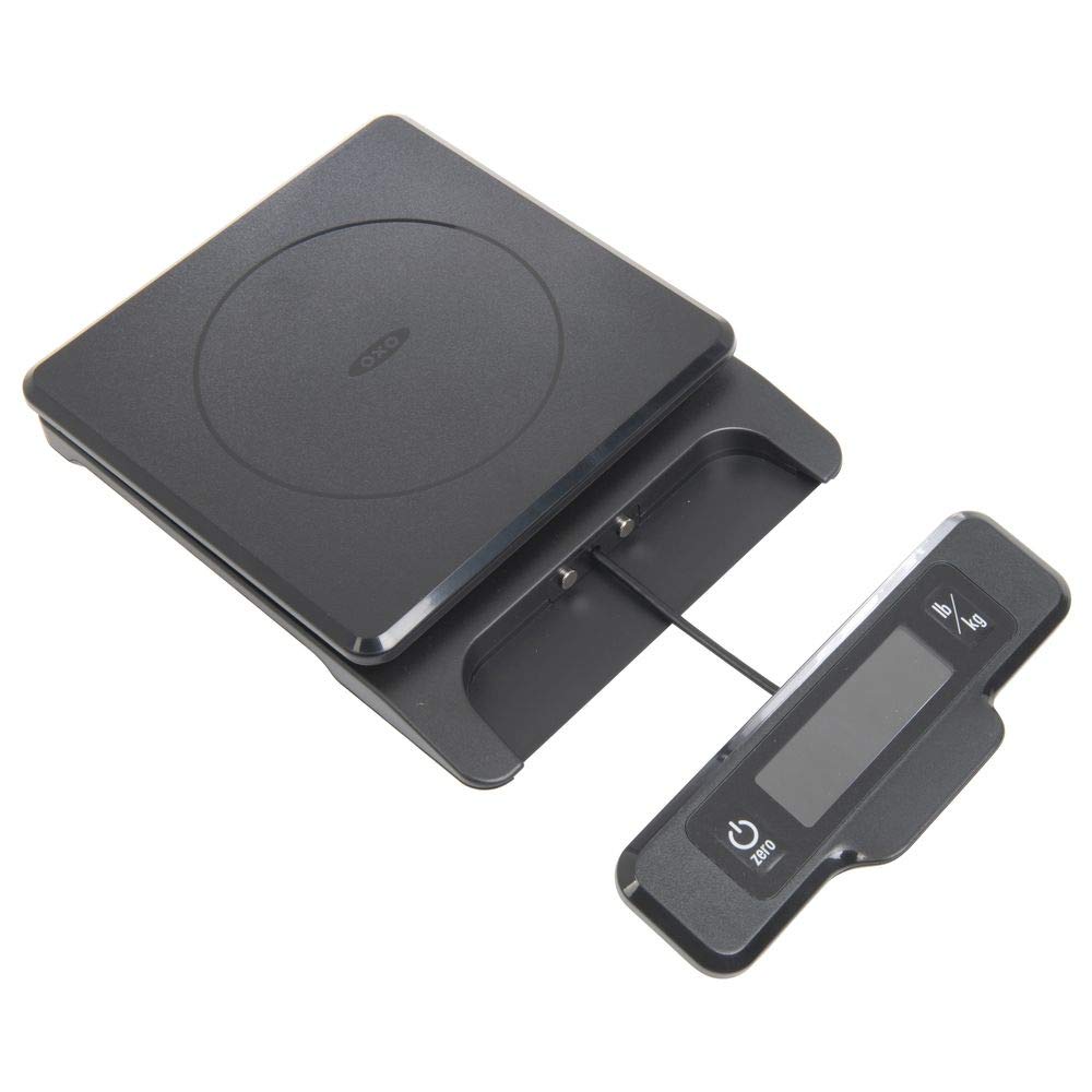 OXO Good Grips 5-lb Food Scale with Pull-Out Display,Black