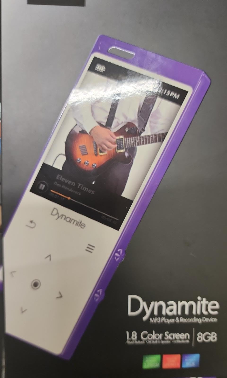 Samvix Bluetooth Dynamite 8 GB MP3 Player - Assorted Colors