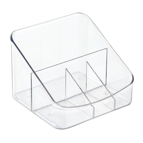 iDesign LINUS Coffee Holder, Plastic, Clear