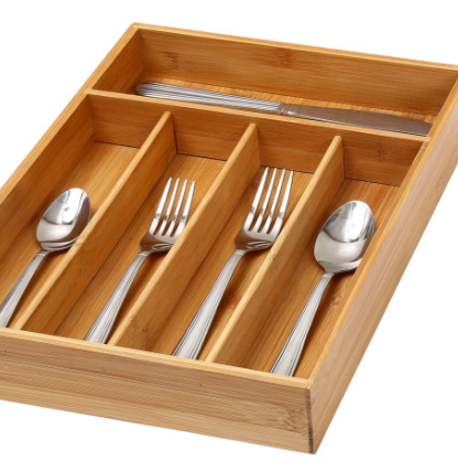 Bamboo Drawer Organizer