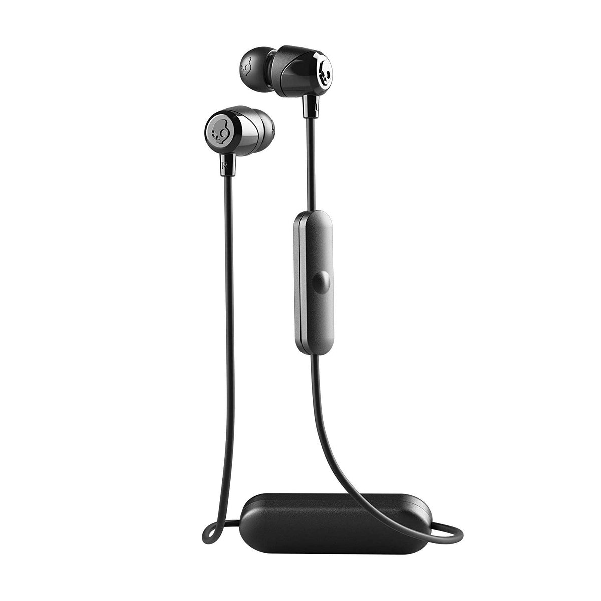Skullcandy SCS2DUW-K003 Jib Bluetooth Wireless In-Ear Earbuds Earphones with Microphone for Hands-Free Calls, 6-Hour Rechargeable Battery, Included Ear Gels for Noise Isolation, Black/Street