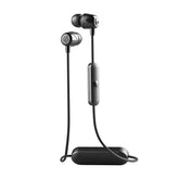 Skullcandy SCS2DUW-K003 Jib Bluetooth Wireless In-Ear Earbuds Earphones with Microphone for Hands-Free Calls, 6-Hour Rechargeable Battery, Included Ear Gels for Noise Isolation, Black/Street