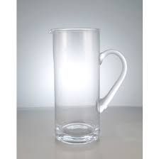 Brilliant 49 Oz Uni-clear Martini Jug Crystal Glass Pitcher