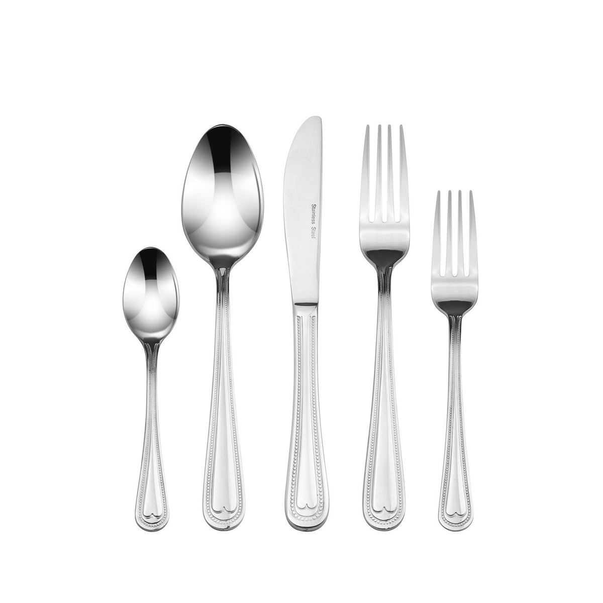 Joseph Sedgh 712M-20 18/10 Flatware Set, 20 Piece, Service for 4, Silver