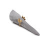 Brilliant Orchid Gold Napkin Ring, Set of 4
