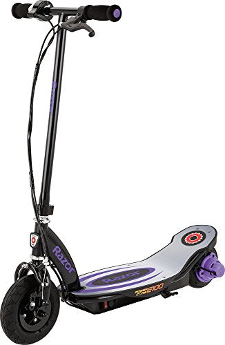 Razor Power Core E100 Electric Scooter with Aluminum Deck, Purple