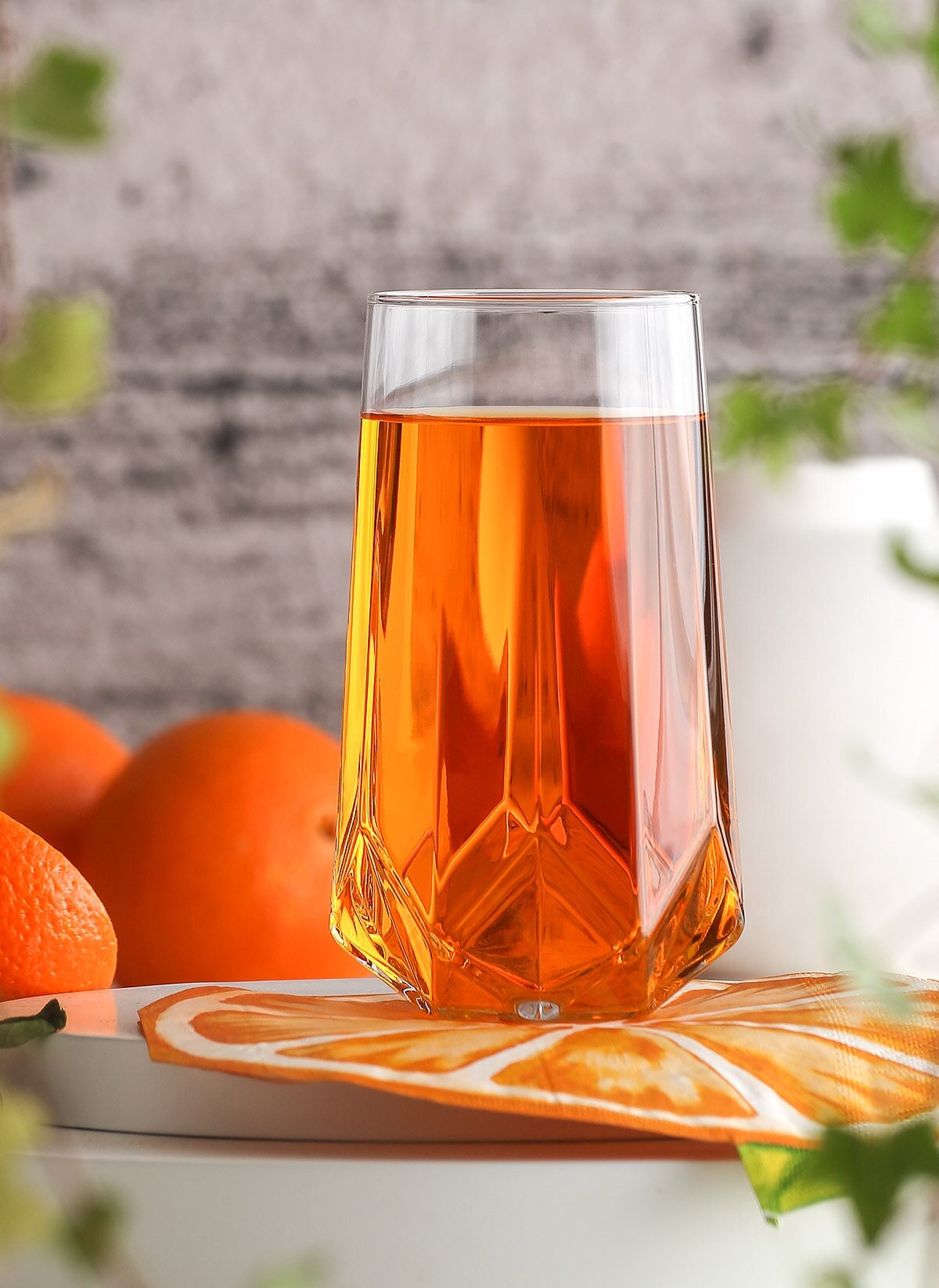 Lav Valeria Highball Glass, 15.5oz, Set Of 6