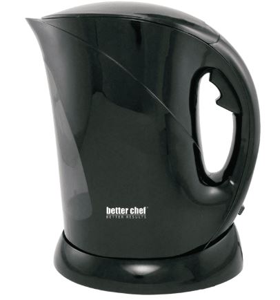 Better Chef 1.7 Liter Cordless Kettle Black