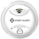 First Alert 0827B Ionization Smoke Alarm with 10-Year Sealed Tamper-Proof Battery , White