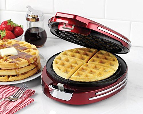 Nostalgia Retro Belgian Waffle Maker