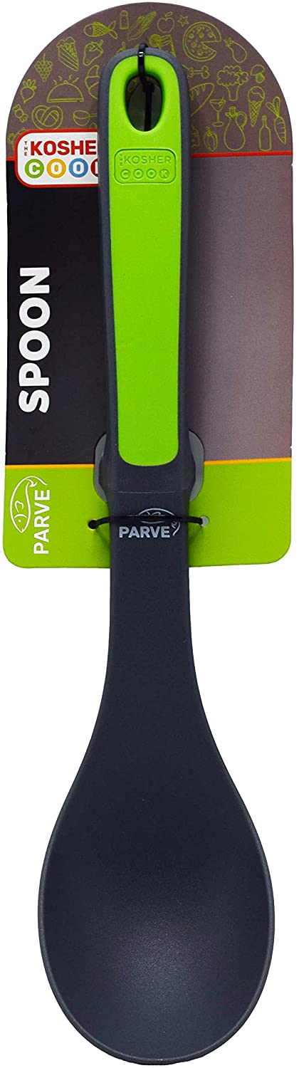Kosher Cook - Basting, Mixing and, Serving Spoon - Green
