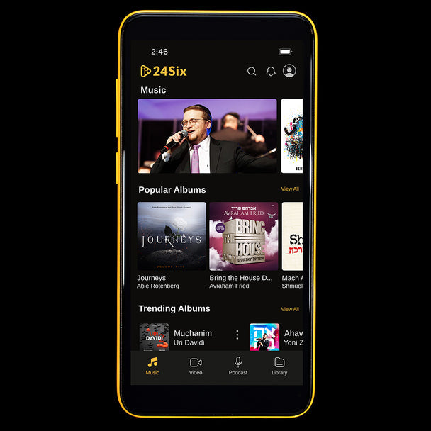 24Six Family Music Player, 100% Kosher Streaming Device