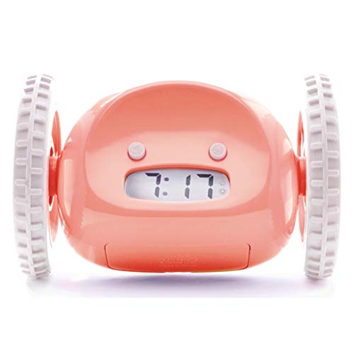 Clocky Loud Runaway Alarm Clock on Wheels for Heavy Sleepers - Assorted Colors