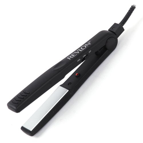 Revlon Mid Size Ceramic Hair Straightener - 1 Inch, Black
