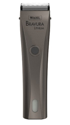 Wahl Bravura Professional Cord/Cordless Hair Clipper, Gunmetal - Pet Clipper Kit 000 (Dual Voltage)