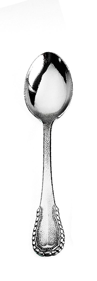 Ricci Argentieri, 18/10 Stainless Steel Serving Spoon, Merletto