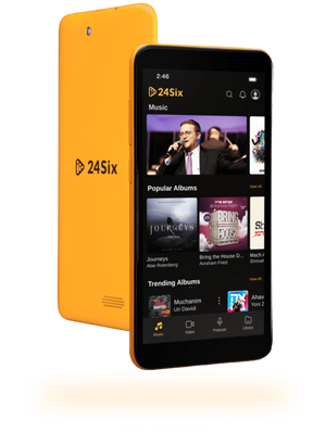 24Six Family Music Player, 100% Kosher Streaming Device