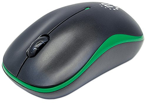 Manhattan Success Wireless Optical Mouse, Green