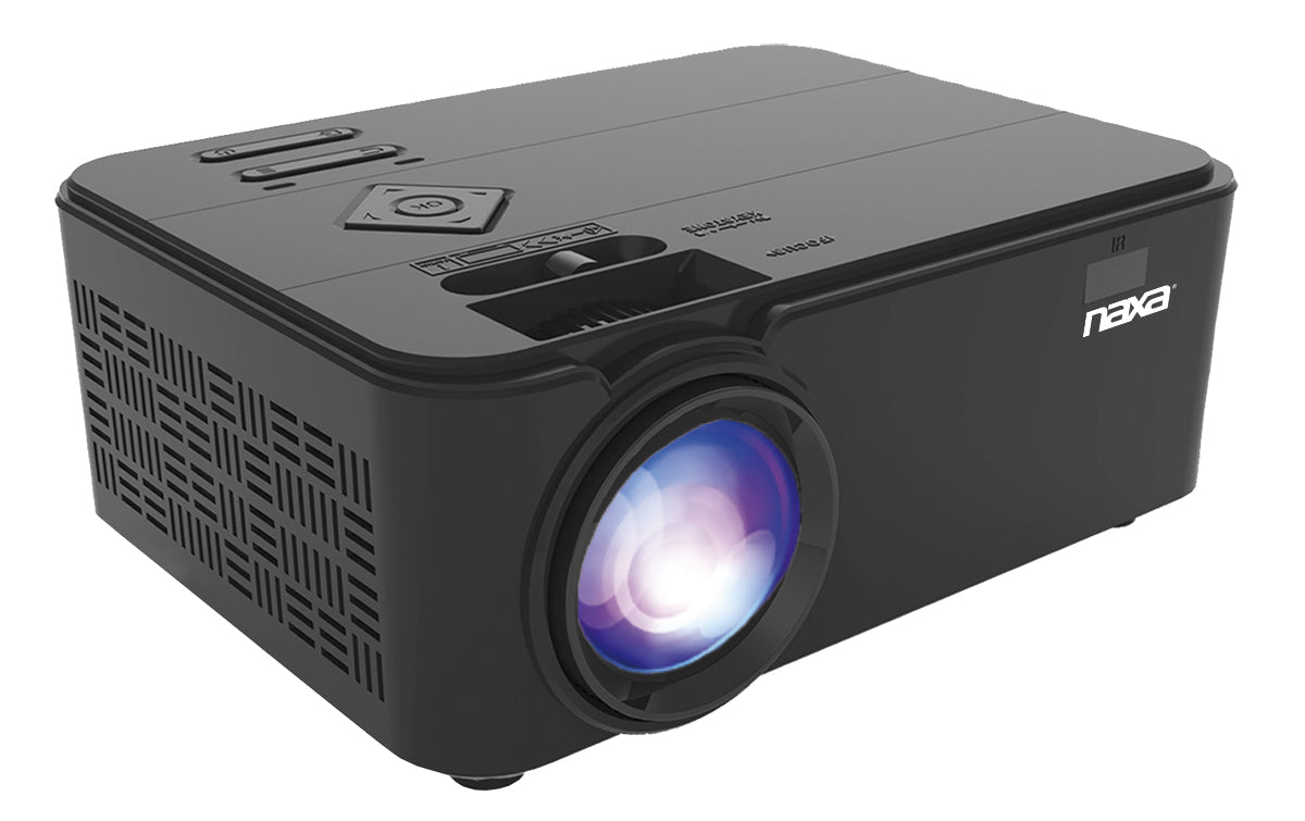 Naxa 150-Inch Home Theater LCD Projector With Bluetooth, with/without DVD