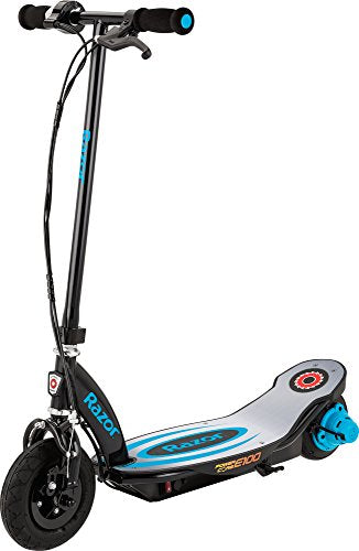 Razor Power Core E100 Electric Scooter with Aluminum Deck, Blue
