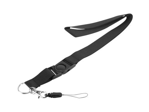 Cellet Neck and Hand Straps Necklace for Cell Phone, Camera - Black