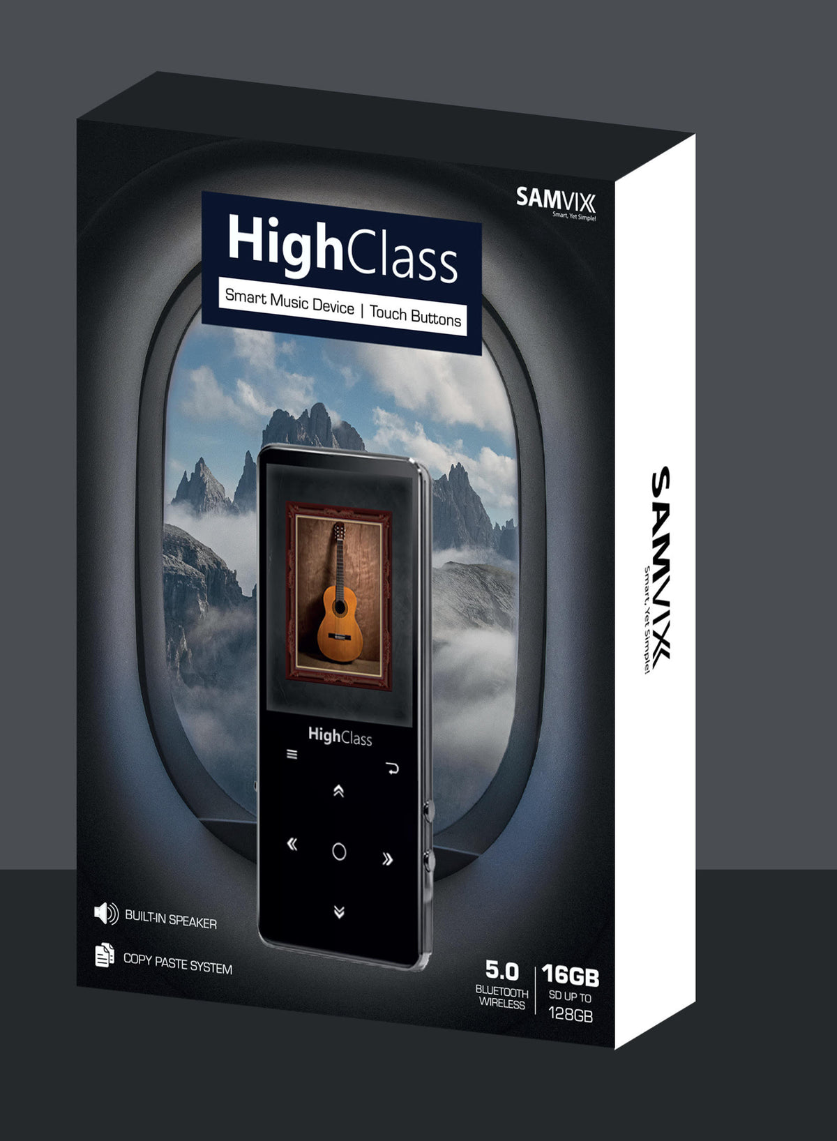 Samvix HighClass 16GB MP3 Player - Assorted Colors