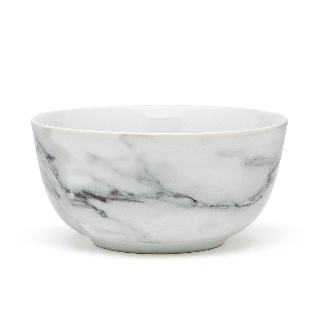 Godinger 5.5" Carrera Marble Bowl Dishwasher and Microwave Safe