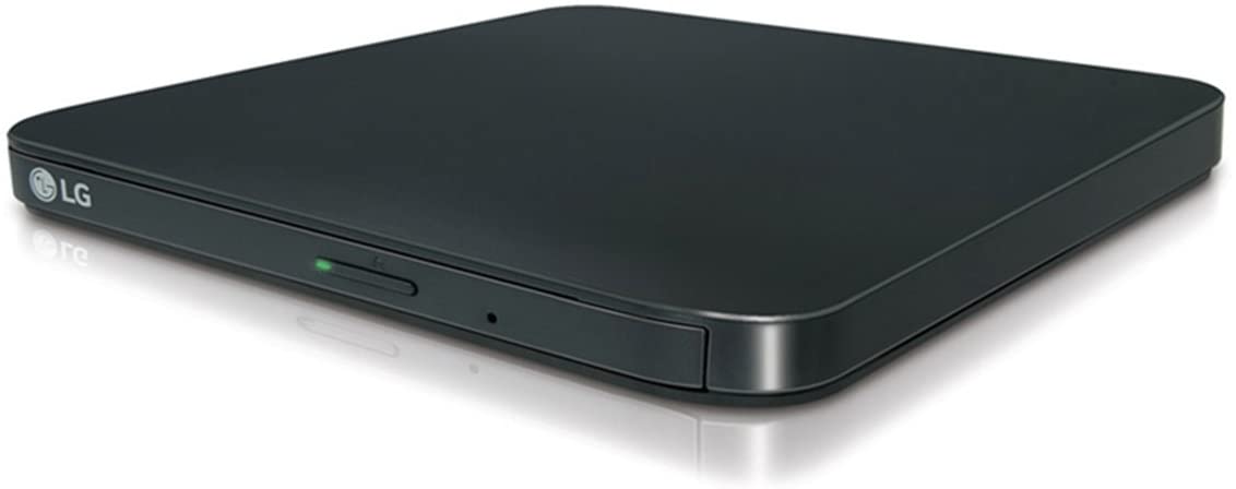 LG - Slim Portable External DVD Writer/Player & DVD M-DISC