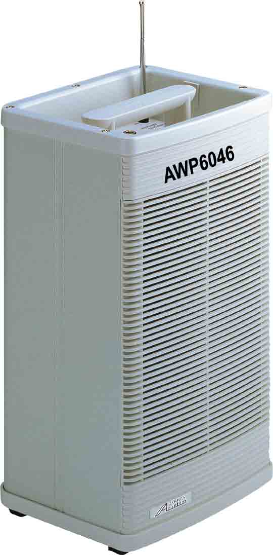 Audio 2000's portable all-in-one wireless pa system, with headset and lapel mic - 35 Watts