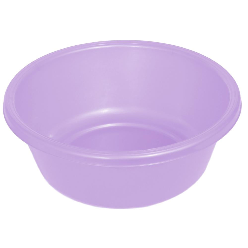YBM HOME Round Plastic Wash Basin 1148 Purple