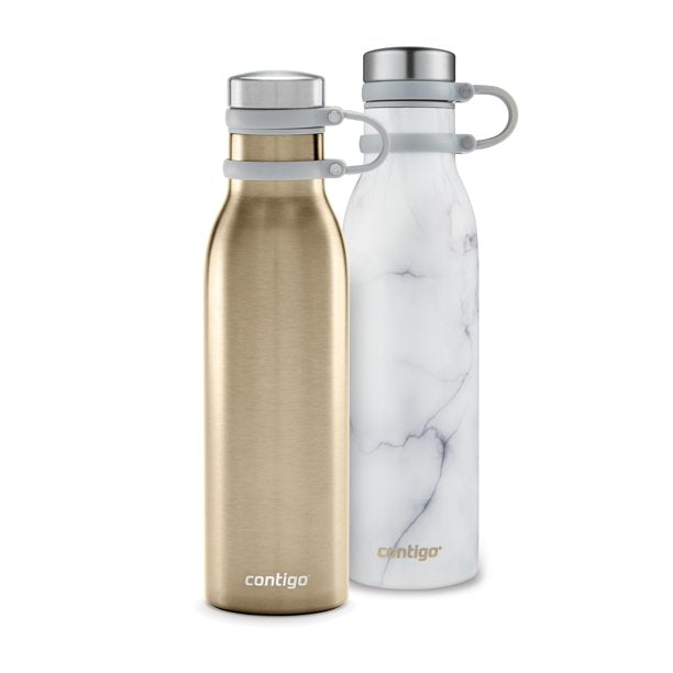 Contigo - 2 Pack Couture Collection 20 oz Stainless Steel Water Bottle
