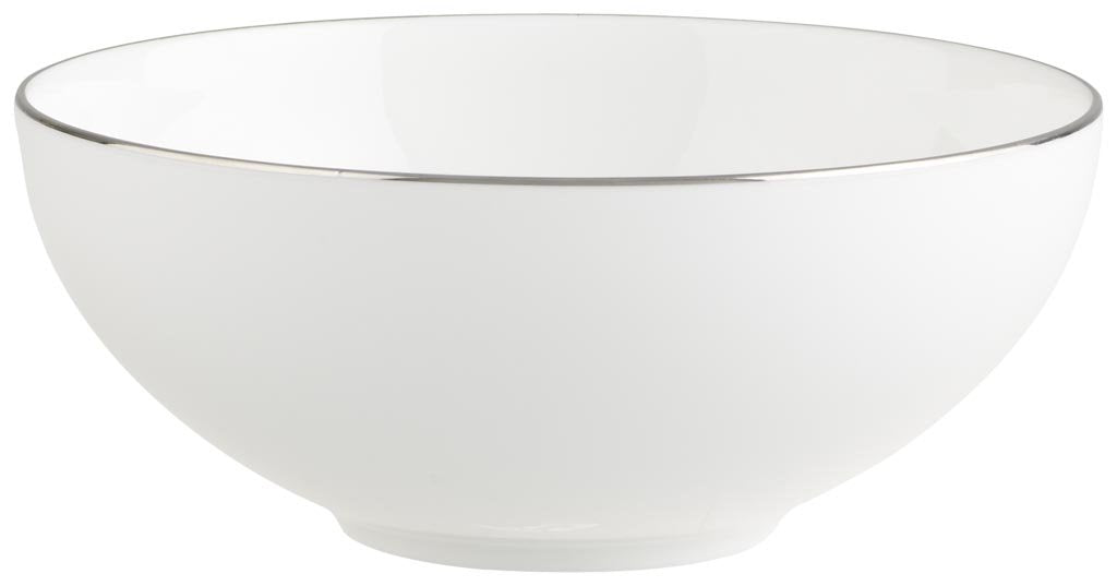 Villeroy & Boch Premium Bone Porcelain Anmut No. 1 Platinum Fruit Dish, 5.25"