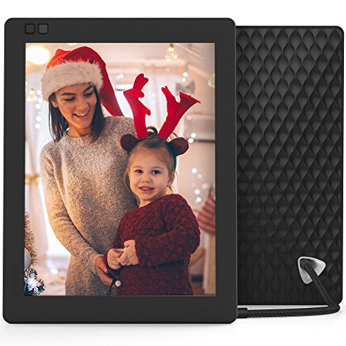 Nixplay W10AB Seed 10" WiFi Digital Photo Frame, Black with 10GB free online cloud storage & Motion Sensor (supports video)